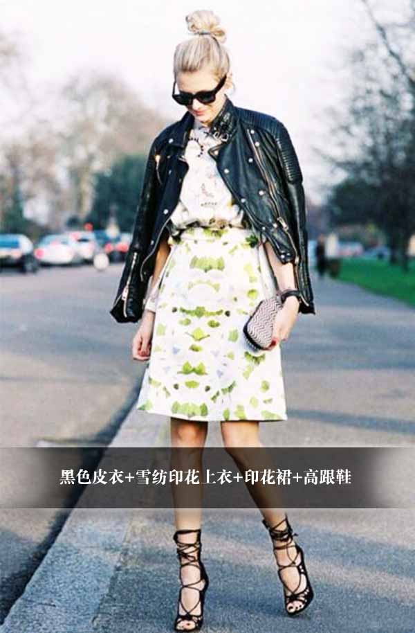 黑皮衣