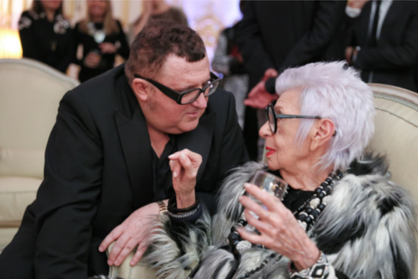 Alber Elbaz,Iris Apfel