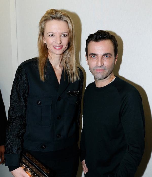 Delphine Arnault,Nicolas Ghesquière